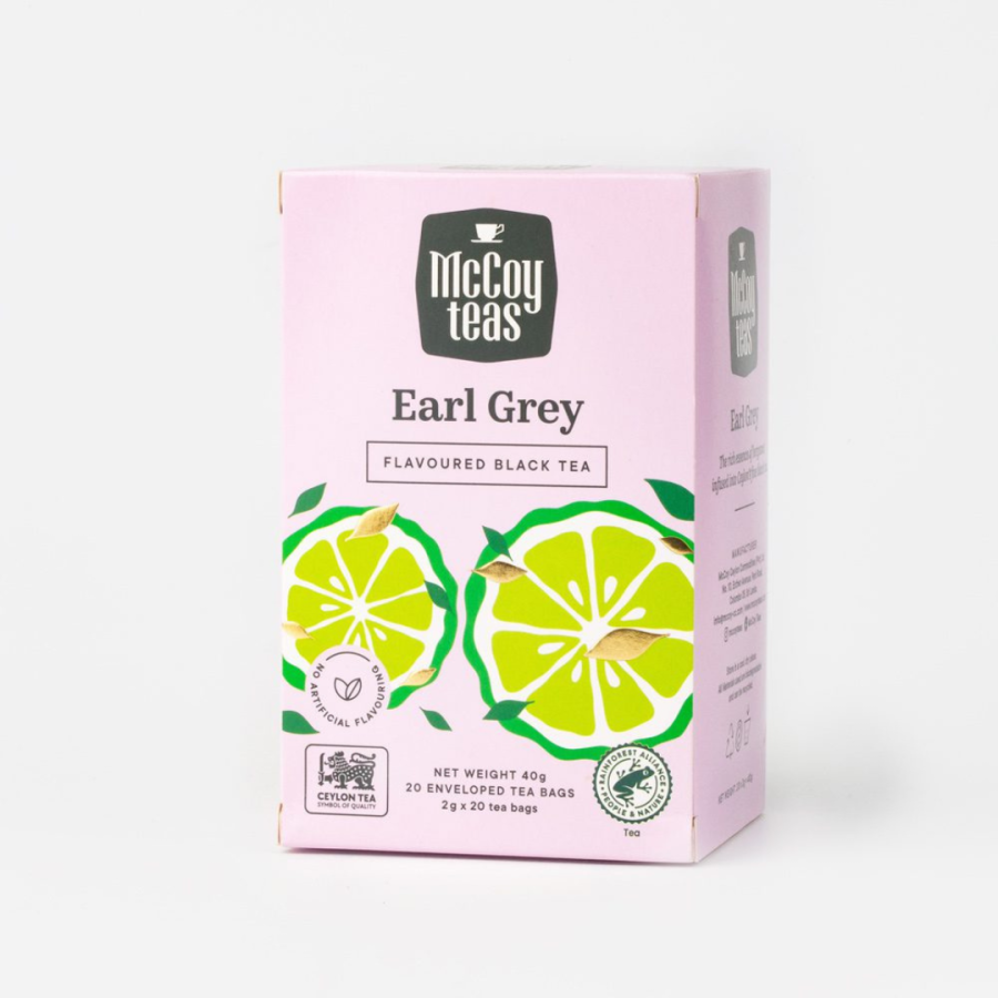 MCCOY EARL GREY 20 ENV TEA BAGS