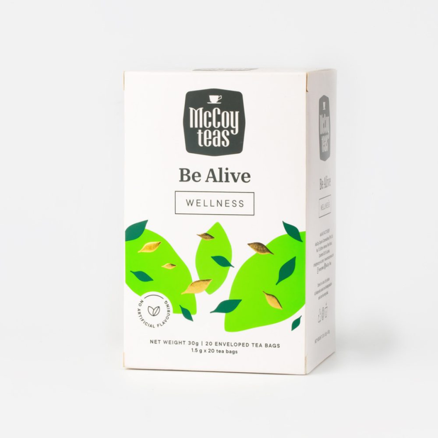 MCCOY BE ALIVE 20 ENV TEA BAGS