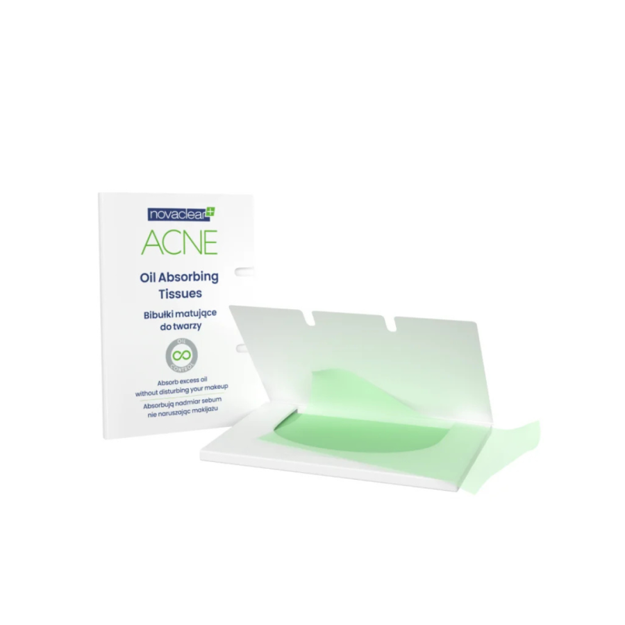 NOVACLEAR OIL ABSORBING TISSUES