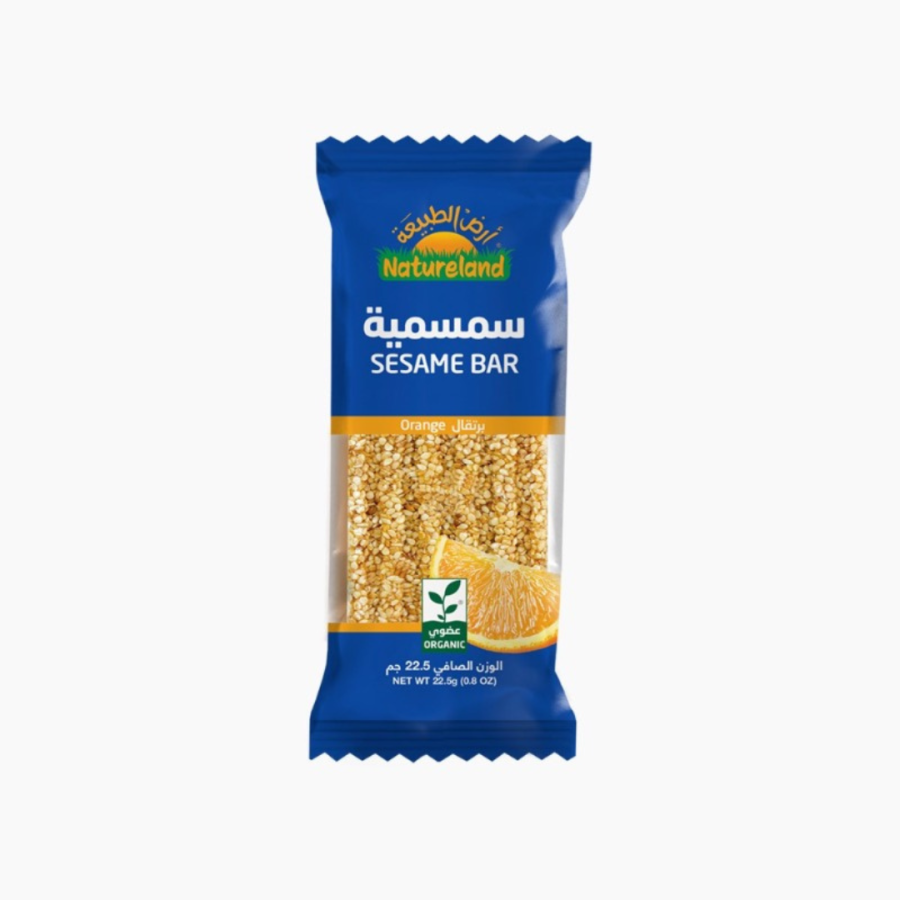 Natureland Orange Sesame Bar 22.5g