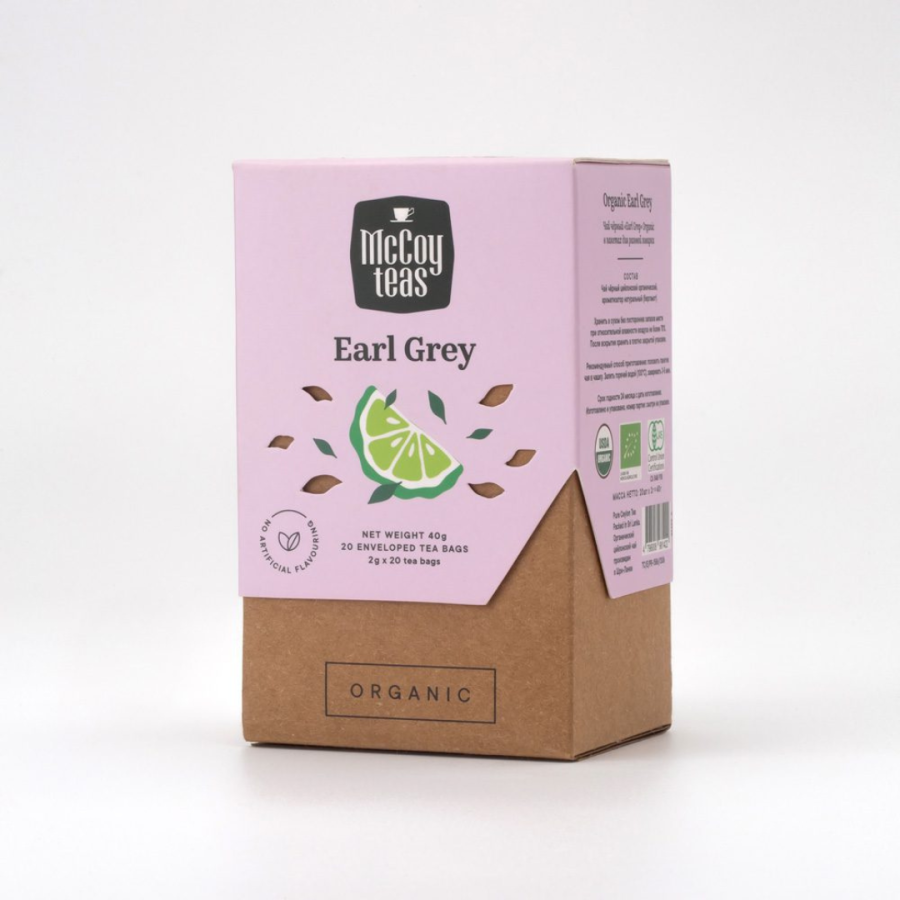 MCCOY EARL GREY 100 TEA BAGS
