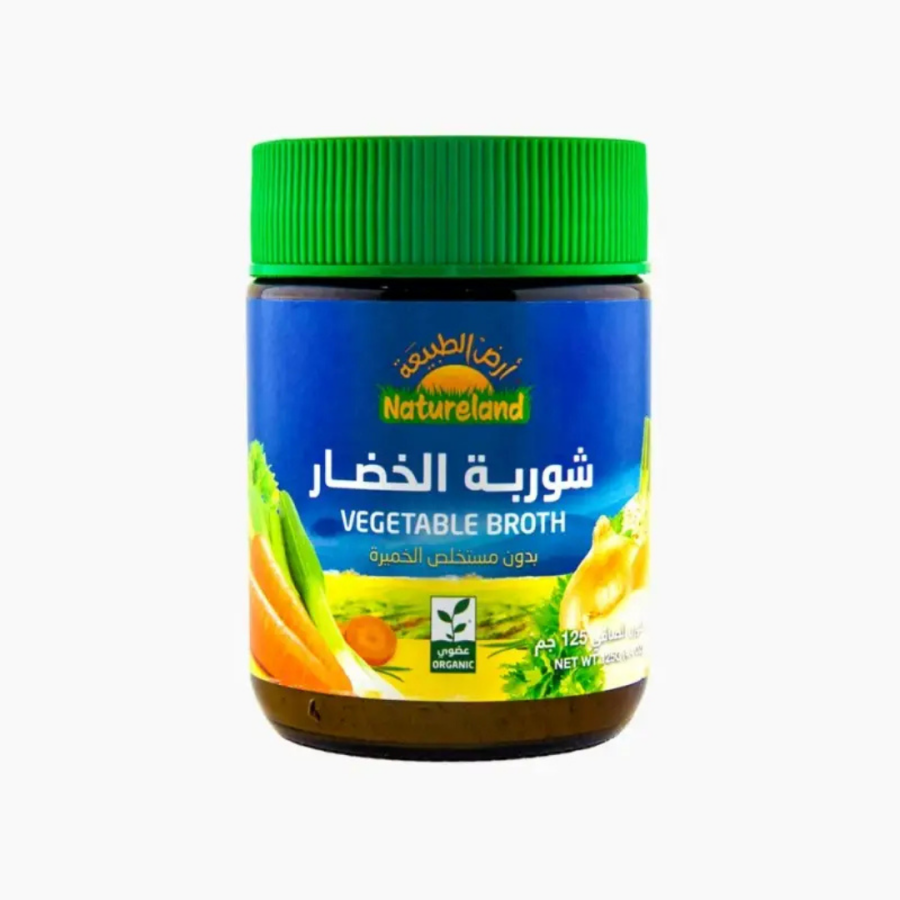 Natureland Vegetable Broth Extract without yeast 125g