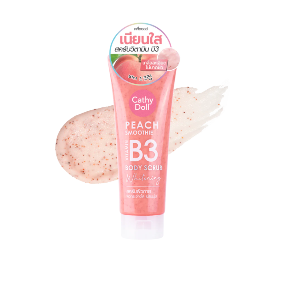 CD PEACH SMOOTHIE VITAMIN B3 SCRUB WHITENING