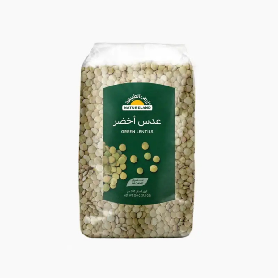 Natureland Green Lentils 500g