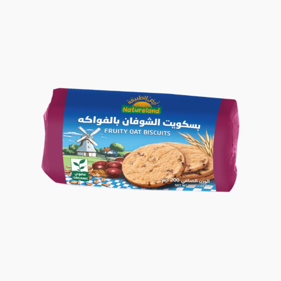 Natureland Fruity Oat Biscuits 200g