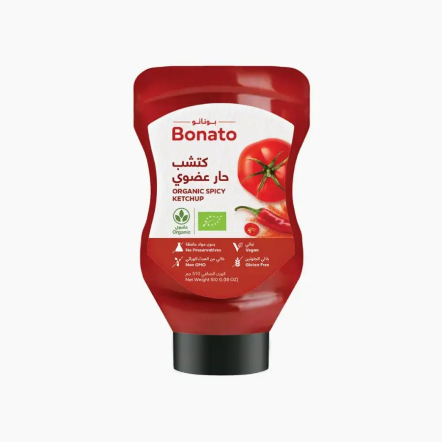 Natureland Organic Spicy Ketchup 510g