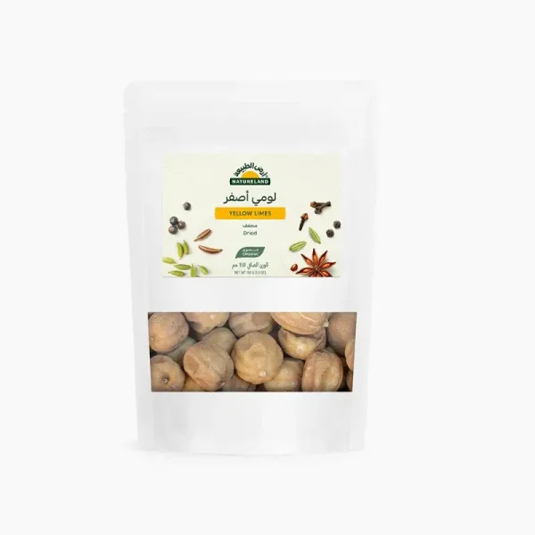 Natureland Dried Yellow Limes 150g