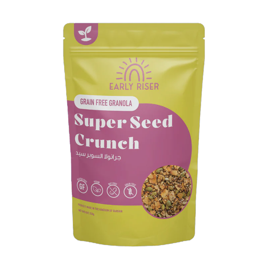 EARLY RISER Super Seed Crunch Granola
