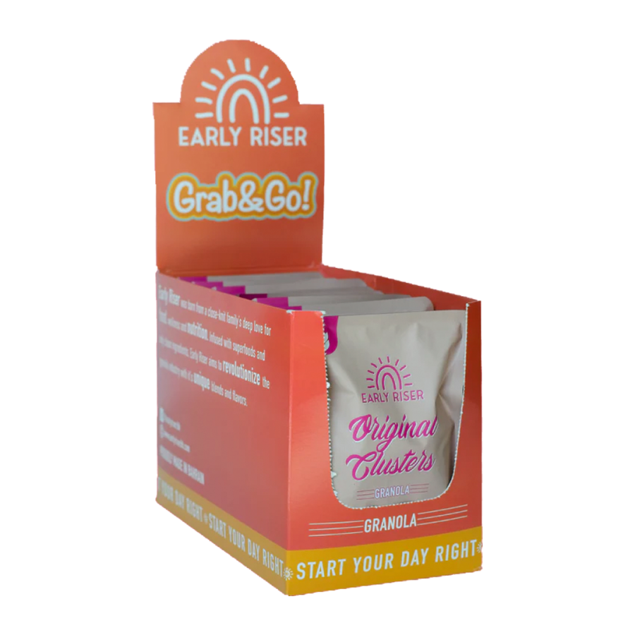 EARLY RISER Original Clusters Granola 1 SACHET