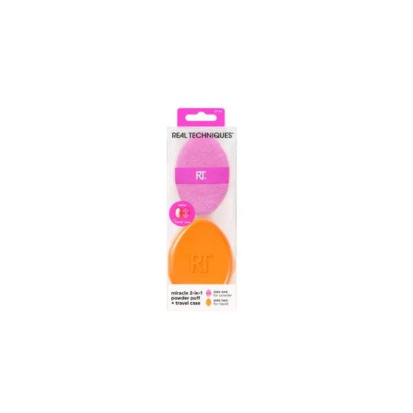 RT Miracle 2In1 Powder Puff+Case