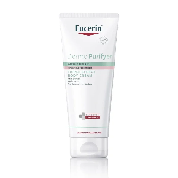 EUCERIN DERMO PURIFYER TRIPLE EFFECT BODY CREAM 200ML #99120