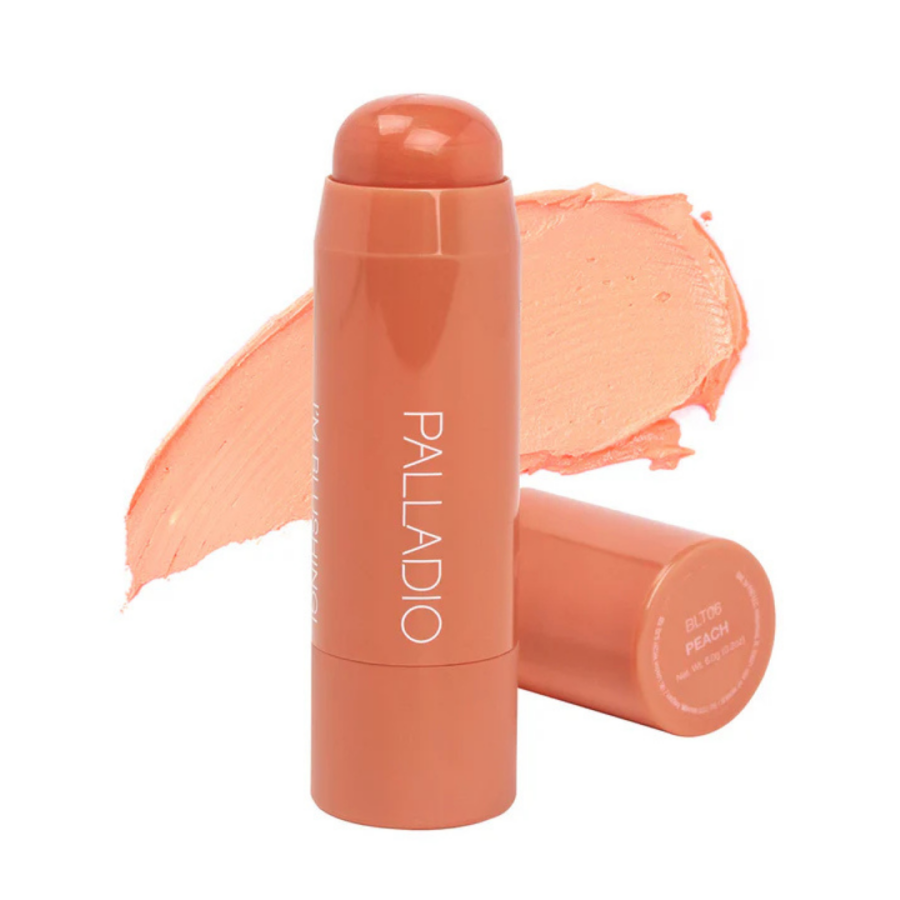 PALLADIO I'm Blushing! 2-in-1 Cheek & Lip Tint Peach 6g (BLT06)
