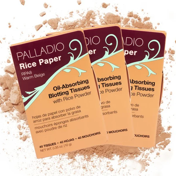PALLADIO Rice Paper Natural Warm Beige 19g (RPA8)