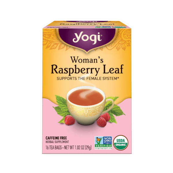 Yogi Tea Raspberry Leaf Caffeine Free 16 Tea