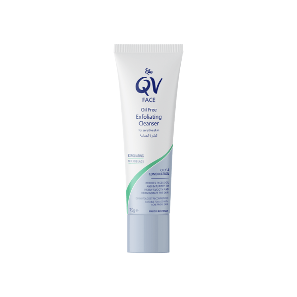QV FACE OILFREE EXFOLIATING CLEANSER