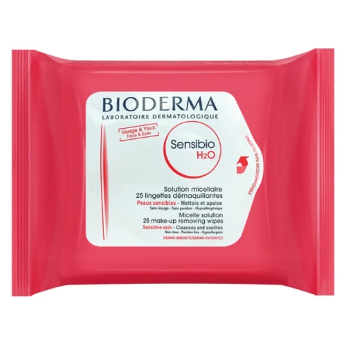 BDRMA SENSIBIO H2O CLEANSING WIPES 25 S#46112