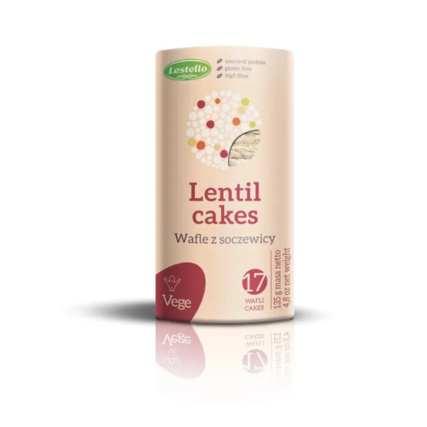 LESTELLO LENTIL CAKES 135GR