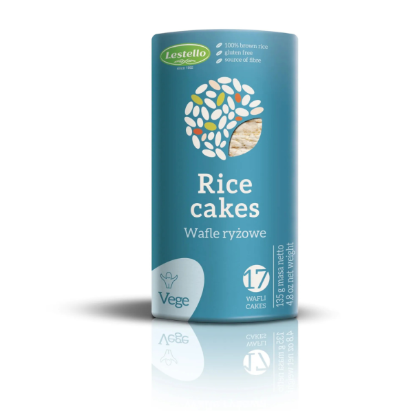 Lestello rice cakes natural 135g