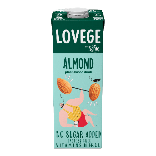 Lovege Almond Drink No Sugar 1 ltr