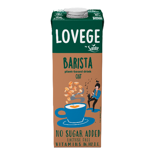 Lovege Oat Barista Drink No Sugar 1 ltr
