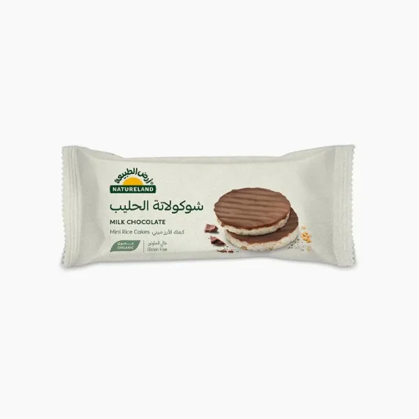MINI RICE CAKES WITH MILK CHOCOLATE 16G