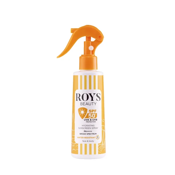 Roys Beauty Hydrating Sunscreen Spray 50+ SPF
