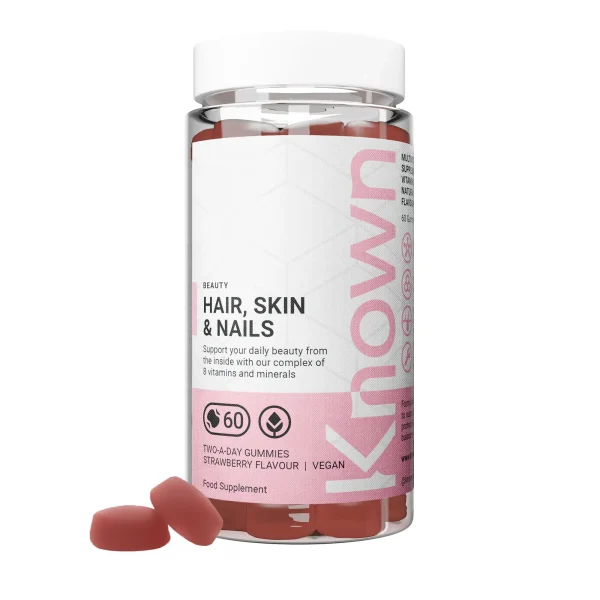 KNOWN HAIR SKIN NAILS GUMMIES 60'S