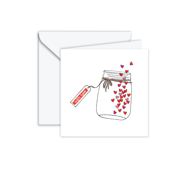 BAMBOLI JAR OF HEARTS, WITH LOVE 30536