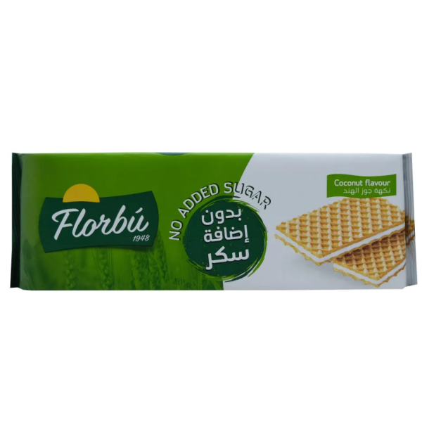 FLORBU Zero Sugar Coconut Wafer 160g