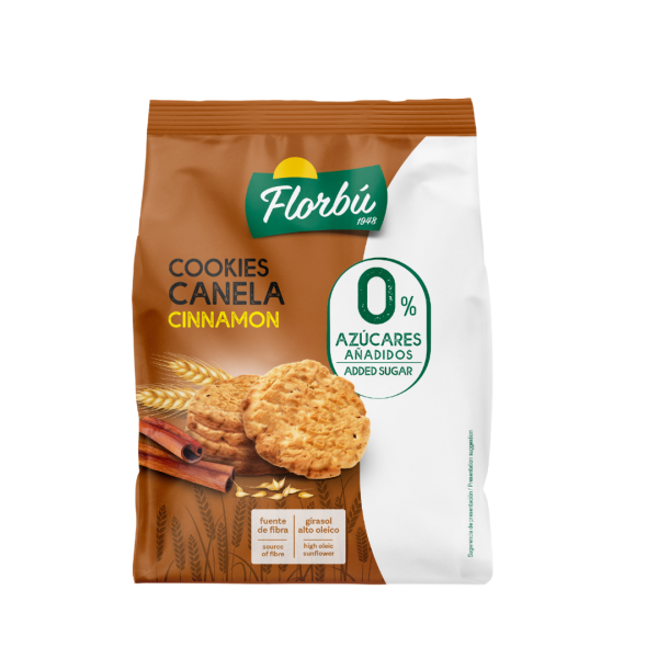 FLORBU Zero Sugar Mini Cookies Cinamon 130g