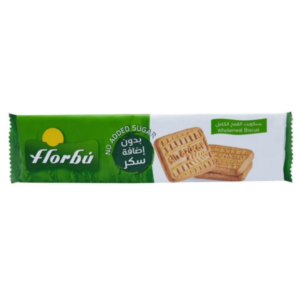 FLORBU Zero Sugar Whole Meal Biscuit 150g