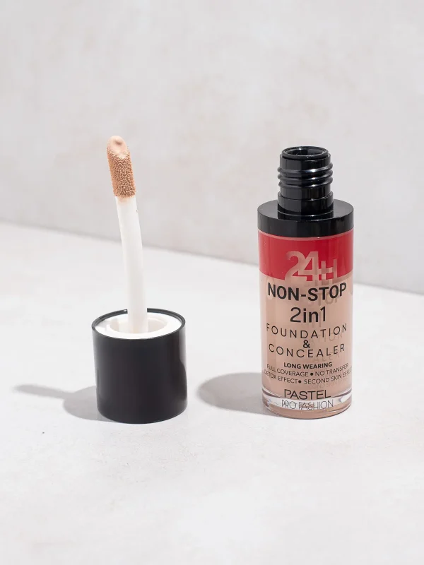 PASTEL PROFASHION 24H NON-STOP 2in1 FOUNDATION & CONCEALER 602