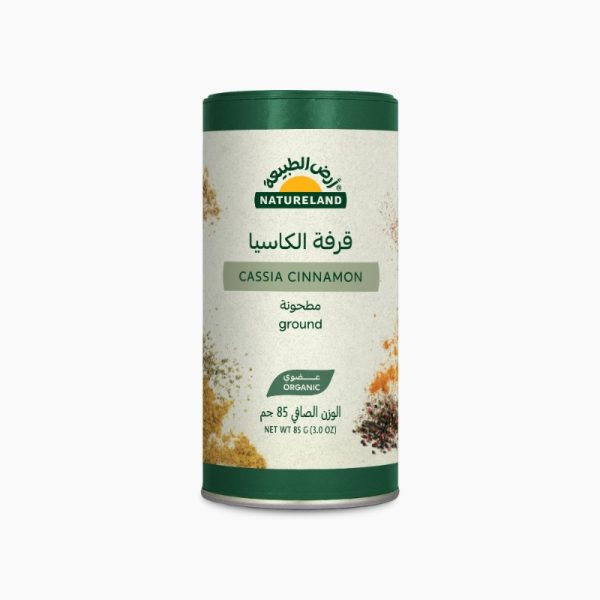 Natureland Ground Cassia Cinnamon 85g Tin