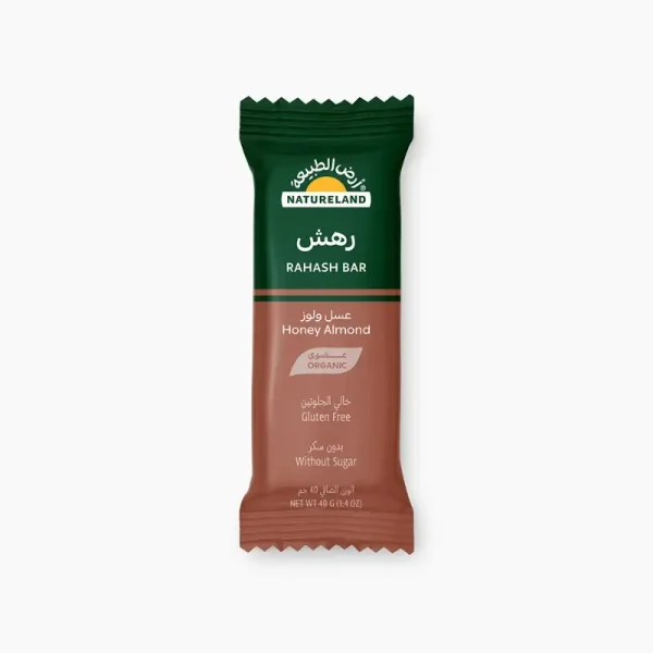 Natureland Rahash Bar - Honey Almond 40g