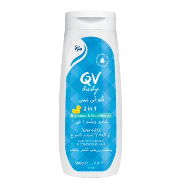 QV Baby 2 In 1 Shampoo & Conditioner 500gm