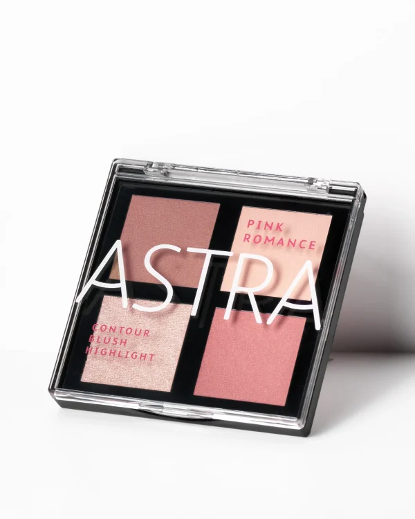 ASTRA Pink romance palette viso 02 ,8g