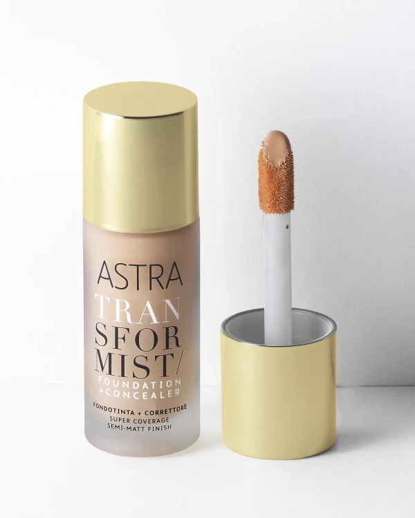 ASTRA Transformist foundation + concealer 1c ,18ml