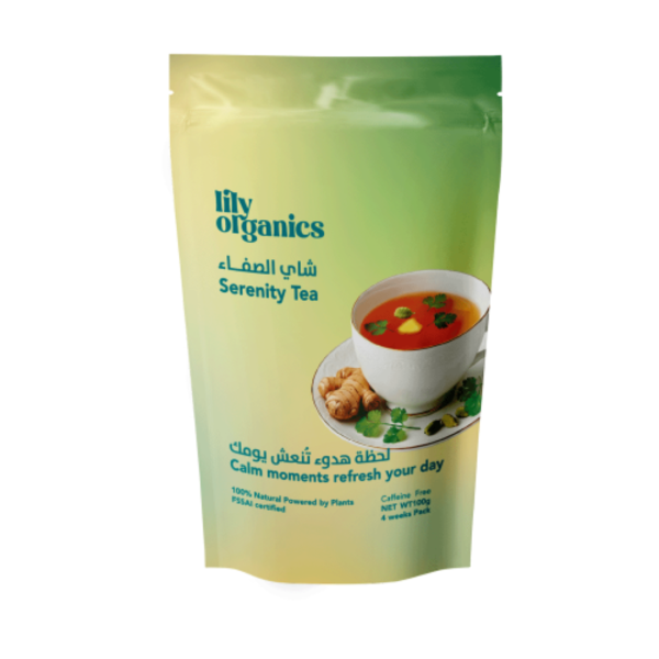 LILY ORGANICS SERENITY TEA 50G