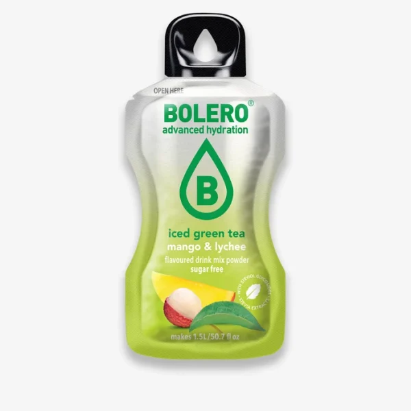 BOLERO MANGO & LYCHEE ICED GREEN TEA SACHETS
