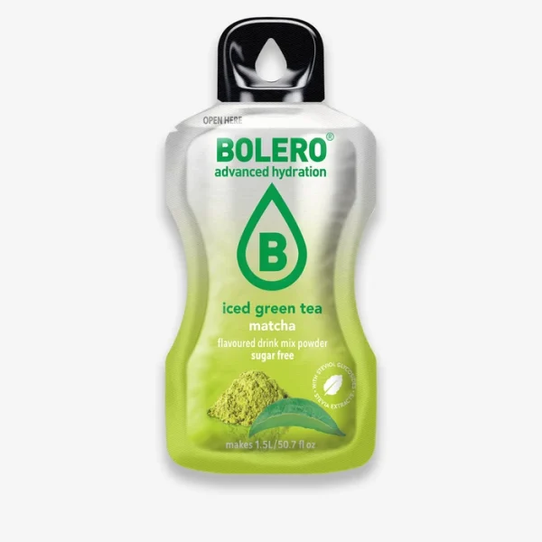 BOLERO MATCHA ICED GREEN TEA SACHETS