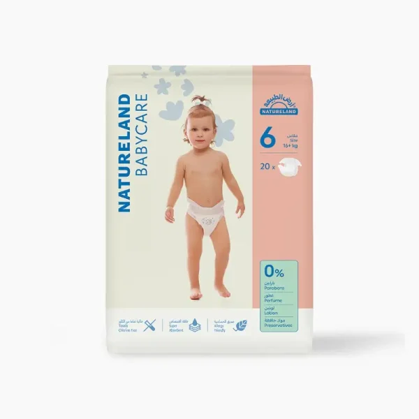 Natureland DIAPERS SIZE 6 (16+ KG) 20 PCS