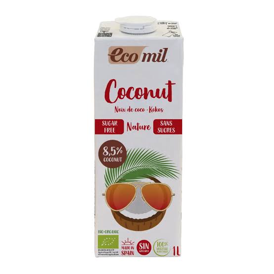 Natureland ECOMIL 1437 COCONUT MILK SUGAR FREE BIO 1L