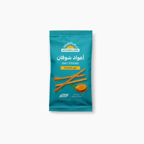 Natureland OAT STICKS WITH TURMERIC 45 G