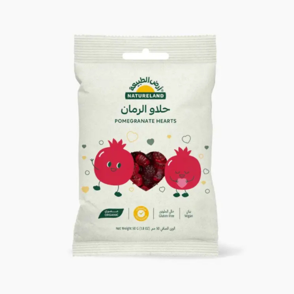 Natureland POMEGRANATE HEARTS 50G