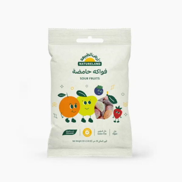 Natureland SOUR FRUITS 50G
