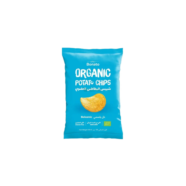 Natureland Bonato Organic Potato Chips - Balsamic Vinegar 100g