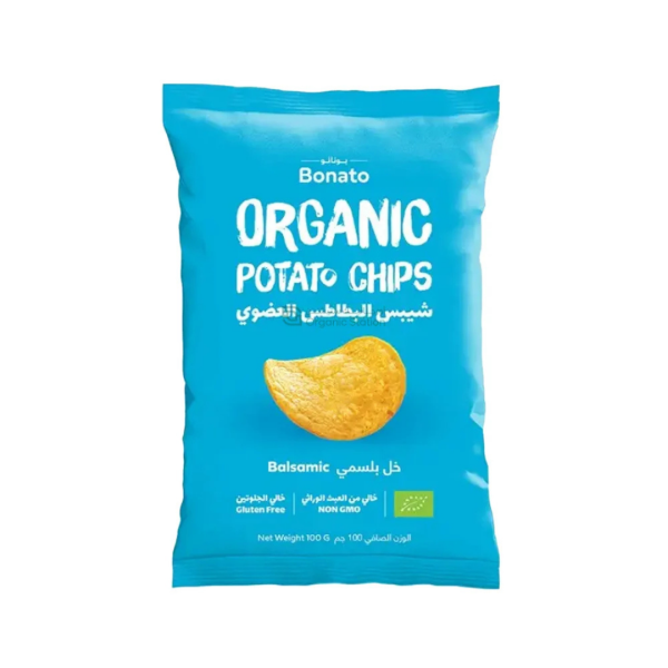 Natureland Bonato Organic Potato Chips - Chili Lemon 100g