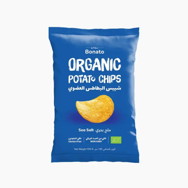 59 NL Bonato Organic Potato Chips - Sea Salt 100g