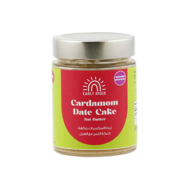 EARLY RISER Cardamom Date Cake Nut Butter