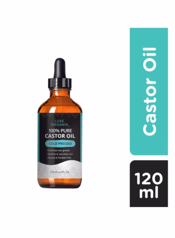 LUXE ORGANIX Castor Oil 120ml